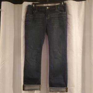 Vera wang capri Jeans strechy. Size 4